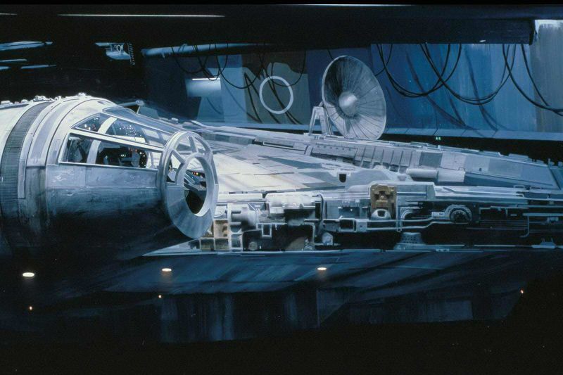 Star Wars Trilogy Hand Painted Scenes Sets The Empire Strikes Back Return of the Jedi Matte Paintings