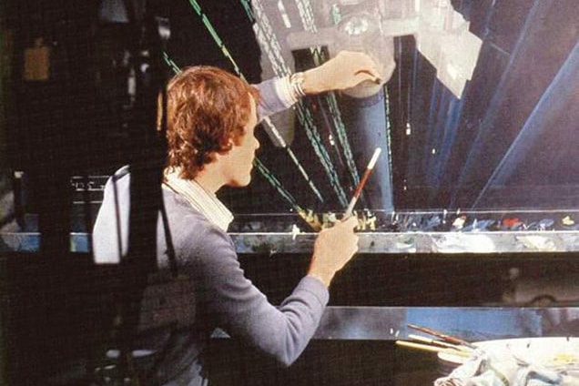 Star Wars Trilogy Hand Painted Scenes Sets The Empire Strikes Back Return of the Jedi Matte Paintings
