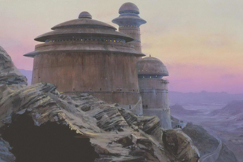 Star Wars Trilogy Hand Painted Scenes Sets The Empire Strikes Back Return of the Jedi Matte Paintings