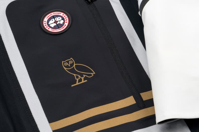 OVO Canada Goose 2017 Spring Collection white black black gold