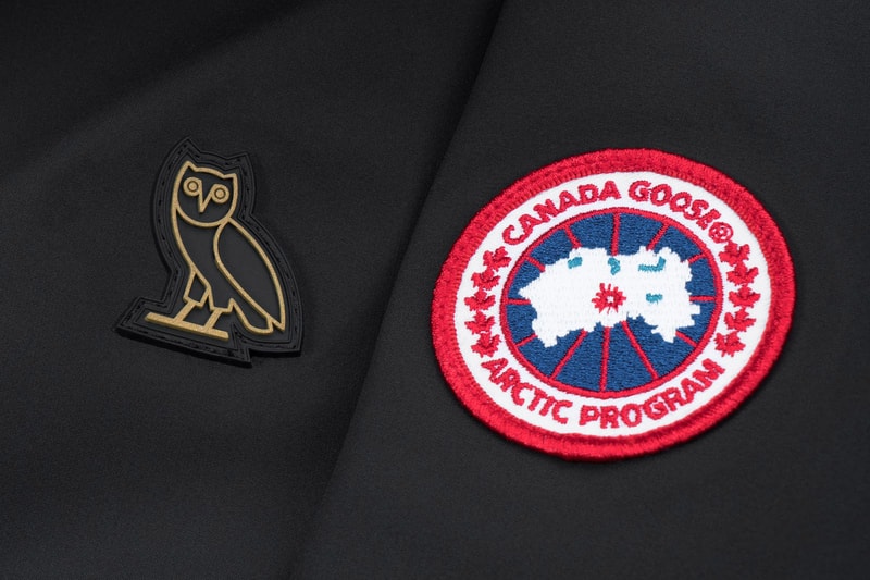 OVO Canada Goose 2017 Spring Collection white black black gold