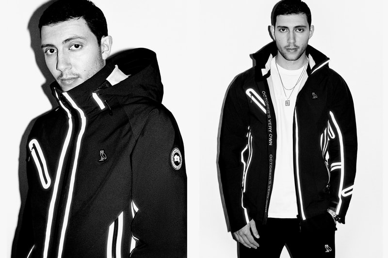OVO Canada Goose 2017 Spring Collection white black black gold