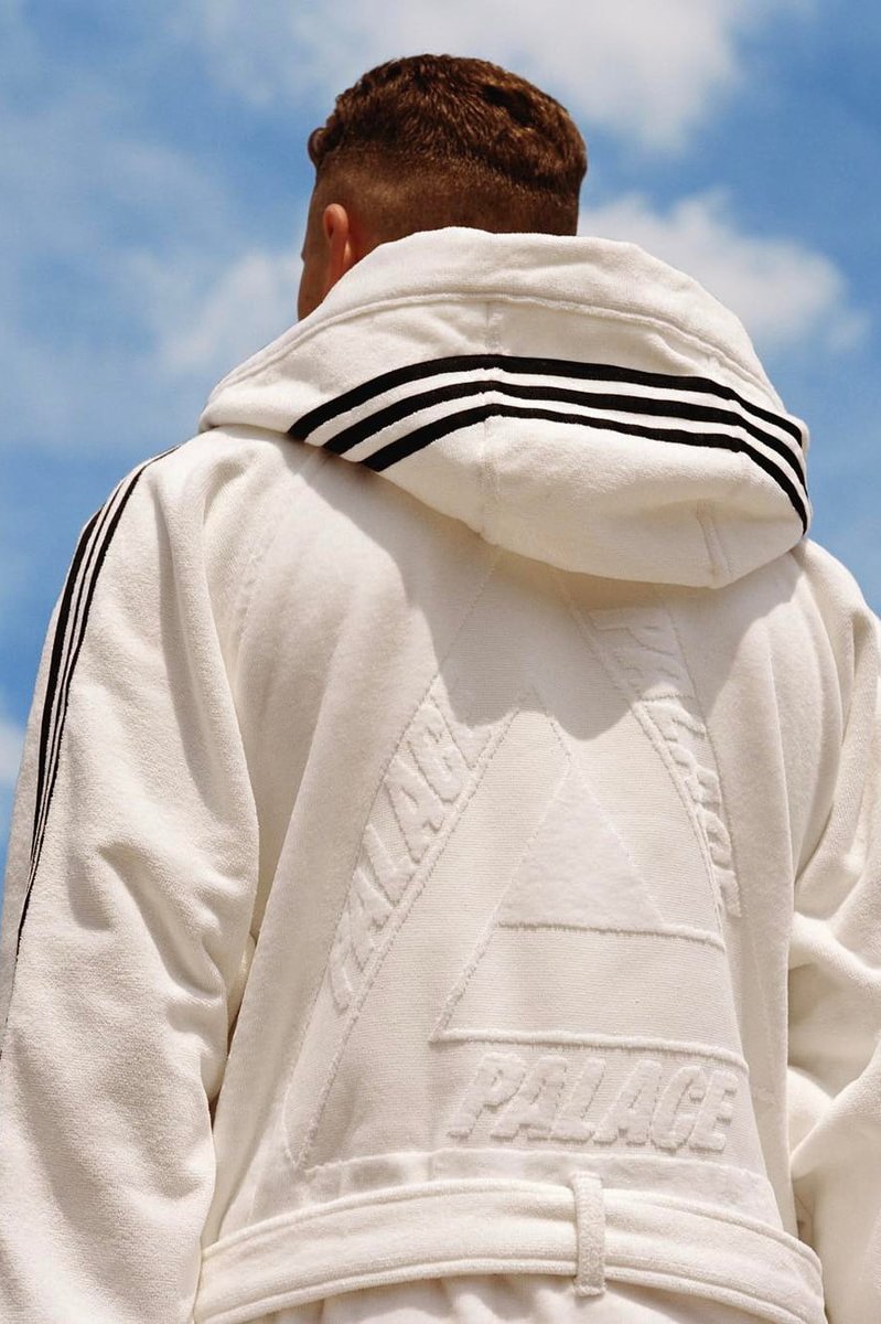 adidas x Palace Collaboration White Robe June 16 2017