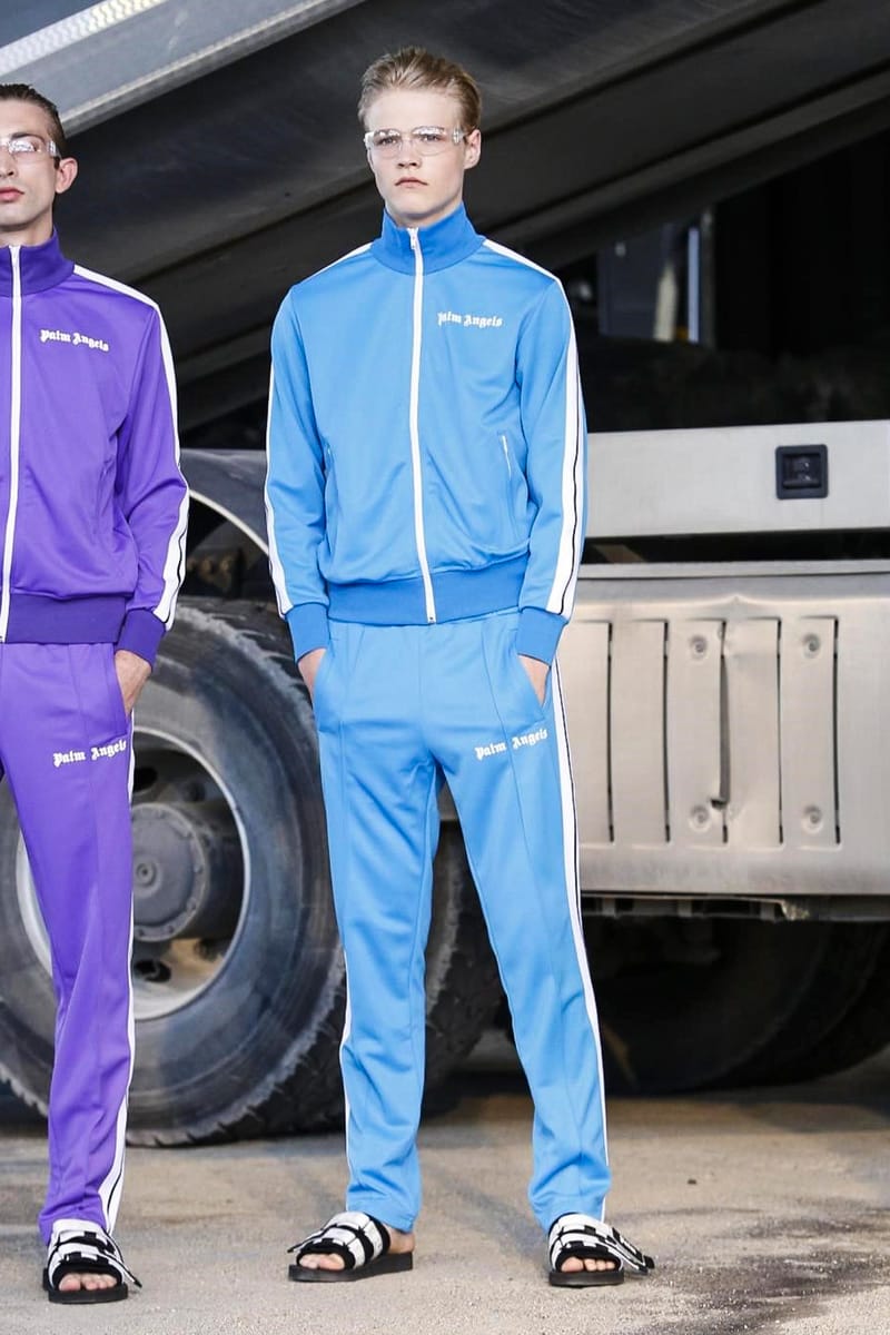 palm angels tracksuit baby blue