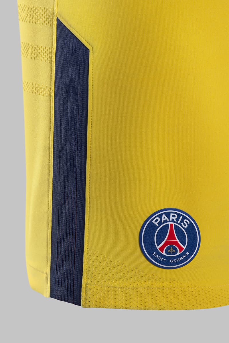 Paris Saint Germain 2017 18 Nike Away Kit Yellow Hypebeast