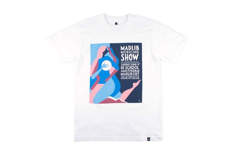 Madlib Amsterdam Concert Flyer T Shirt Parra