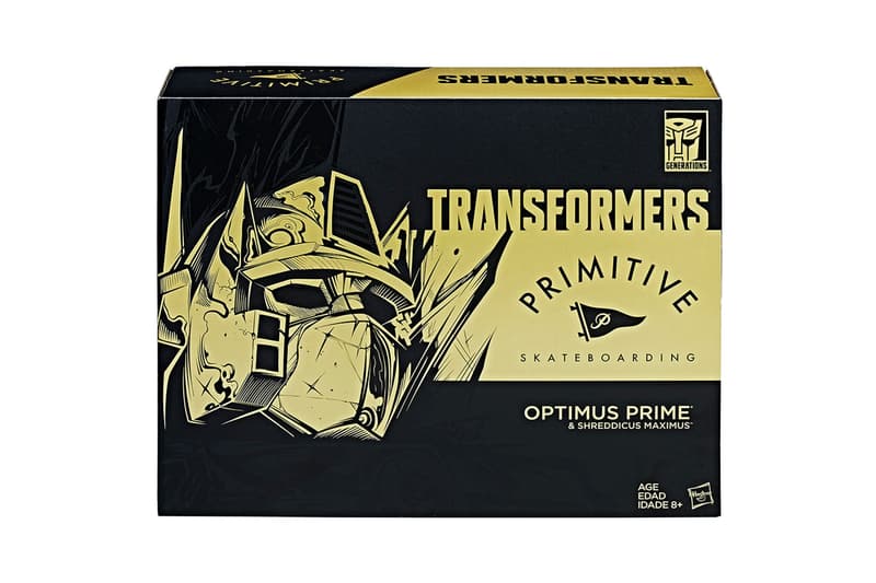 Paul Rodriguez Special Edition Primitive Skateboarding Transformer Transformers Last Knight Optimus Prime Skateboarding hover board comic-con San Diego