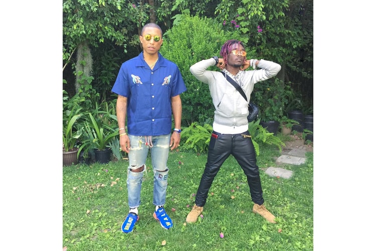 Pharrell Is Snapped Sporting a Brand New Version of the adidas Originals Hu NMD