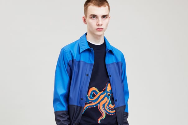 PS by Paul Smith's 2018 Spring Collection Gets Clever With Octopus Graphics and Technicolor Hues