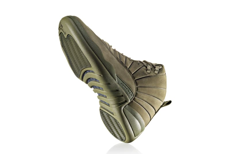 PSNY Nike Air Jordan 12 Olive Wheat Bordeaux AJ12 Jordan Brand Public School New York