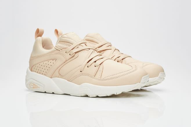 Puma Blaze of Glory Leather Tan Black Colorway