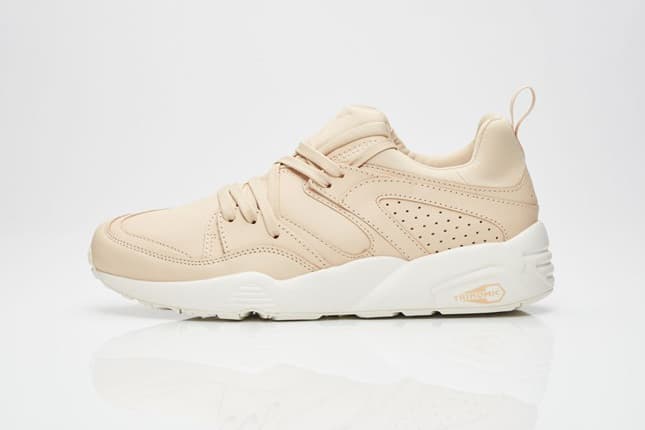 Puma Blaze of Glory Leather Tan Black Colorway