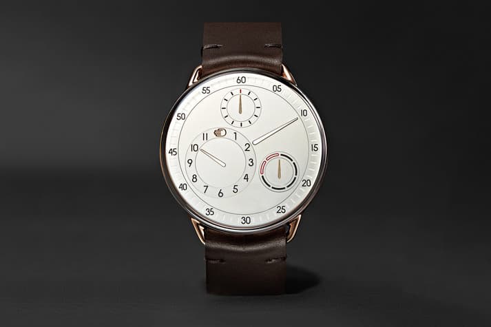 Ressence Mr Porter Exclusive Collaboration Type 1 MRP Titanium Leather Rose Gold