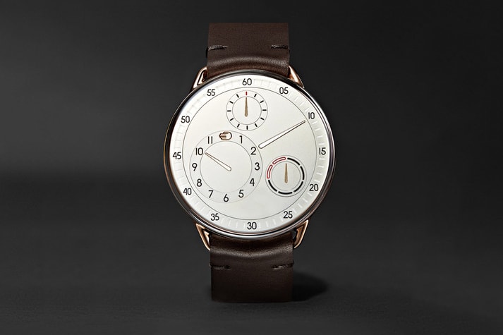 Ressence Mr Porter Exclusive Collaboration Type 1 MRP Titanium Leather Rose Gold