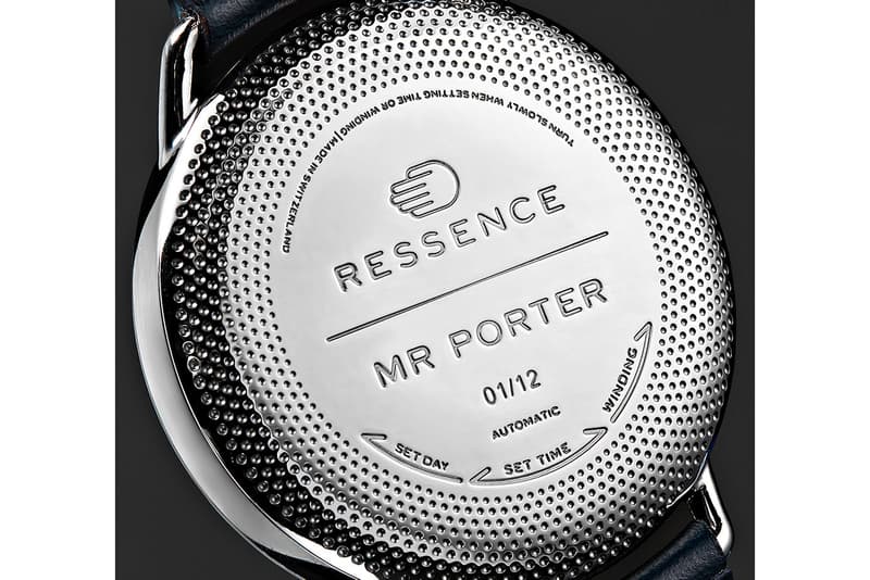 Ressence Mr Porter Exclusive Collaboration Type 1 MRP Titanium Leather Rose Gold