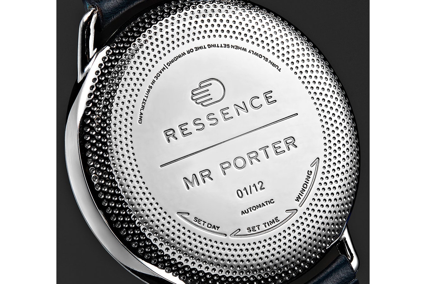 Ressence Mr Porter Exclusive Collaboration Type 1 MRP Titanium Leather Rose Gold