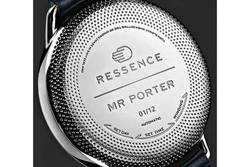 Ressence Mr Porter Exclusive Collaboration Type 1 MRP Titanium Leather Rose Gold