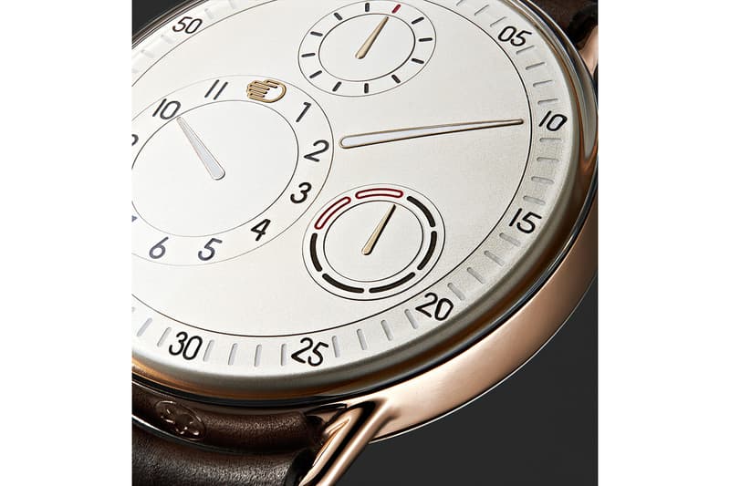 Ressence Mr Porter Exclusive Collaboration Type 1 MRP Titanium Leather Rose Gold