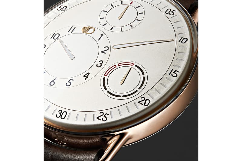 Ressence Mr Porter Exclusive Collaboration Type 1 MRP Titanium Leather Rose Gold
