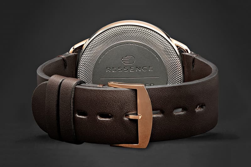 Ressence Mr Porter Exclusive Collaboration Type 1 MRP Titanium Leather Rose Gold