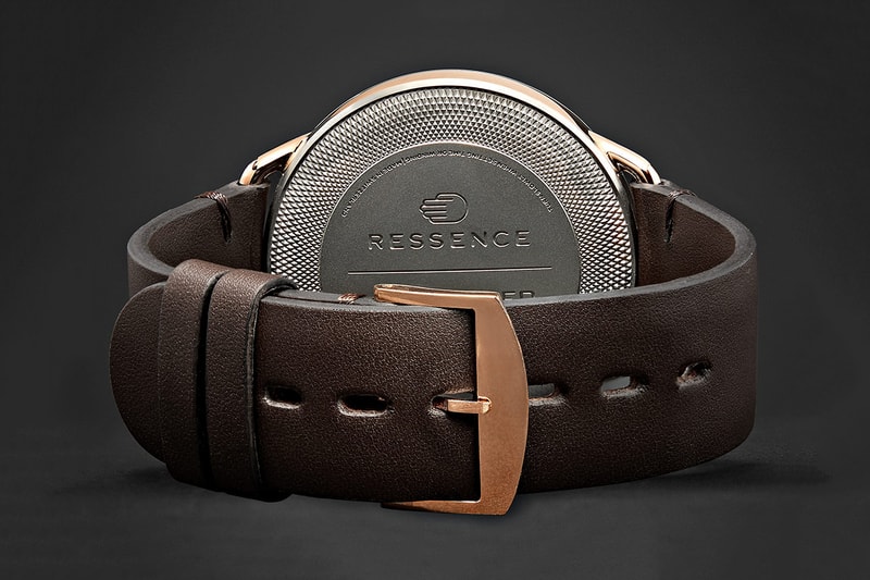 Ressence Mr Porter Exclusive Collaboration Type 1 MRP Titanium Leather Rose Gold