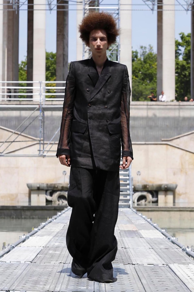Rick Owens 2018 Spring Summer Collection Paris Fashion Week Men's Runway Show