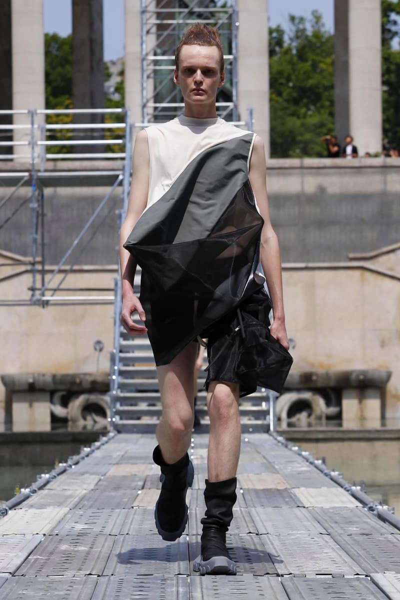 Rick Owens 2018 Spring Summer Collection Paris Fashion Week Men's Runway Show