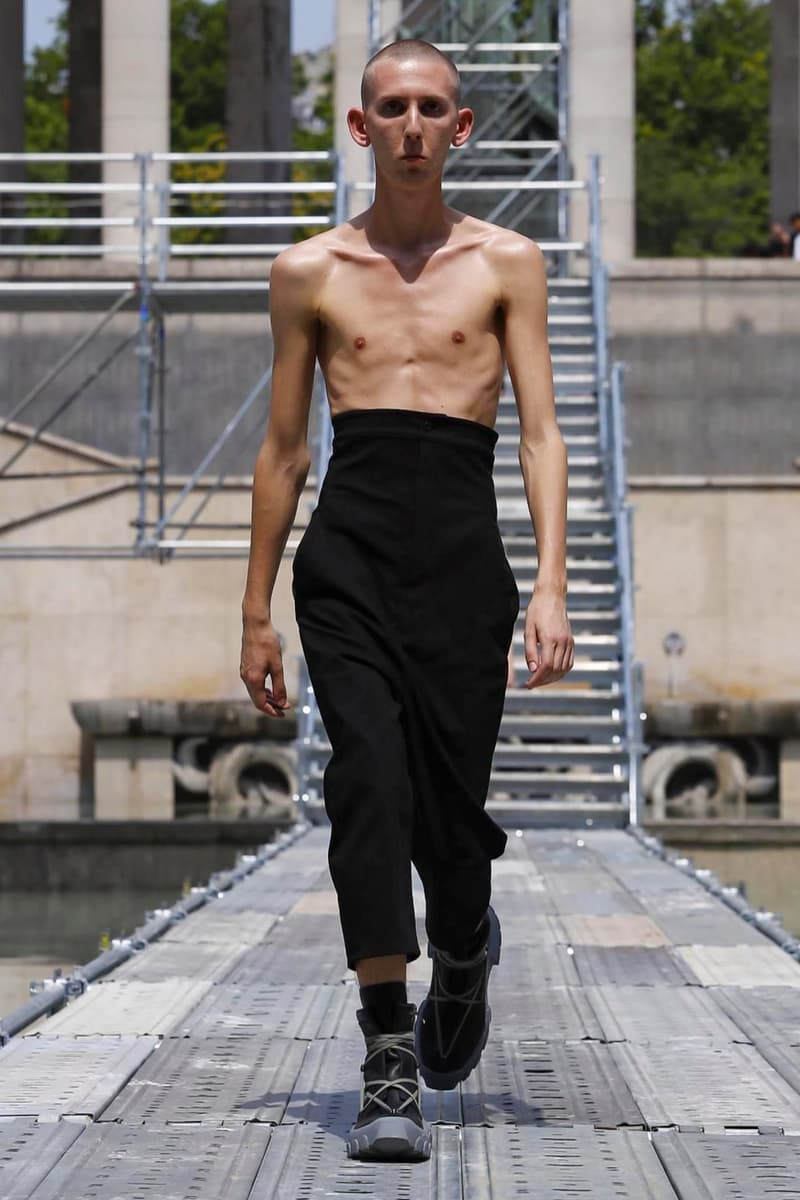 Rick Owens 2018 Spring Summer Collection Paris Fashion Week Men's Runway Show