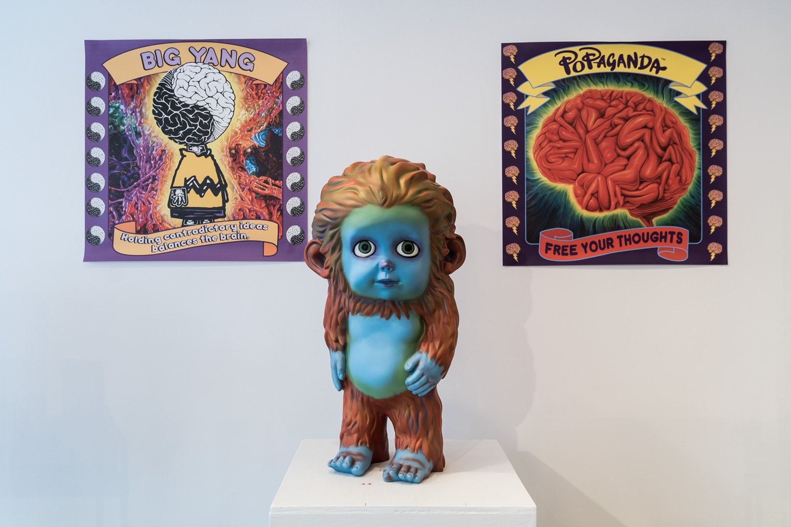 Ron English POPaganda Pop-Up Montreal Interview MURAL Festival 2017 Vinyl Toys Artwork Installations Exhibits Arts Designer Toys Collectibles