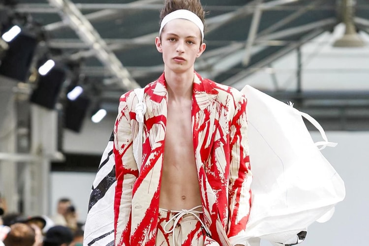 SANKUANZ's 2018 Spring/Summer Collection Inspired by the Life of Artist Cy Twombly