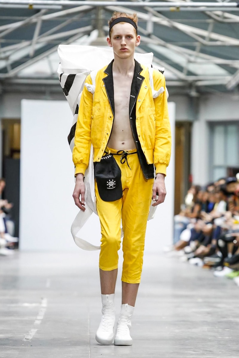 Sankuanz 2018 Spring/Summer Collection Paris Fashion Week Men's