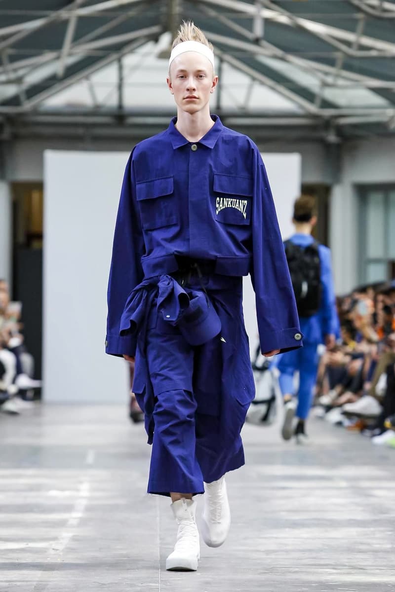 Sankuanz 2018 Spring/Summer Collection Paris Fashion Week Men's