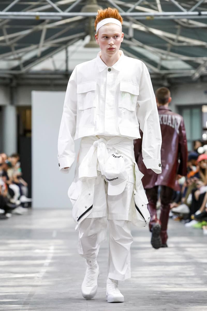 Sankuanz 2018 Spring/Summer Collection Paris Fashion Week Men's