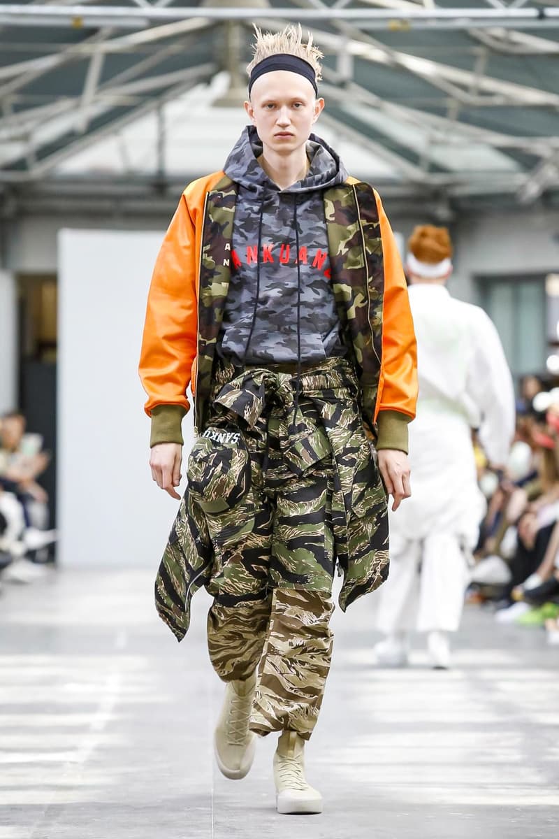 Sankuanz 2018 Spring/Summer Collection Paris Fashion Week Men's