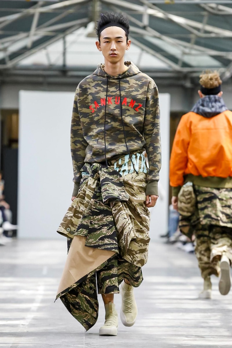 Sankuanz 2018 Spring/Summer Collection Paris Fashion Week Men's