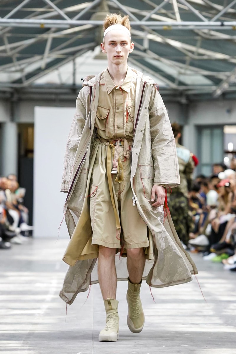 Sankuanz 2018 Spring/Summer Collection Paris Fashion Week Men's