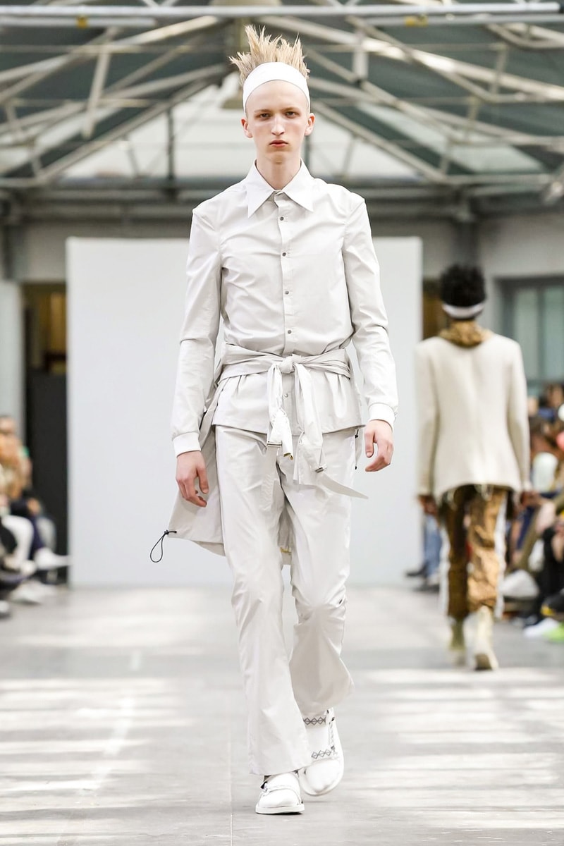 Sankuanz 2018 Spring/Summer Collection Paris Fashion Week Men's