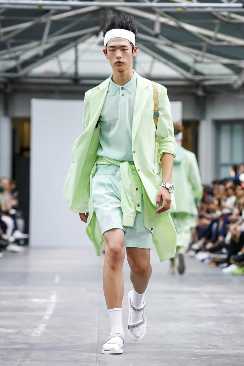 Sankuanz 2018 Spring/Summer Collection Paris Fashion Week Men's