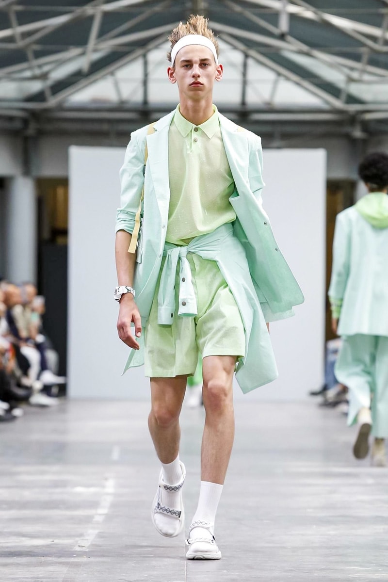 Sankuanz 2018 Spring/Summer Collection Paris Fashion Week Men's