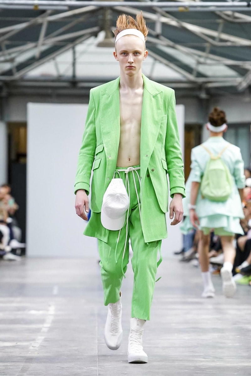 Sankuanz 2018 Spring/Summer Collection Paris Fashion Week Men's