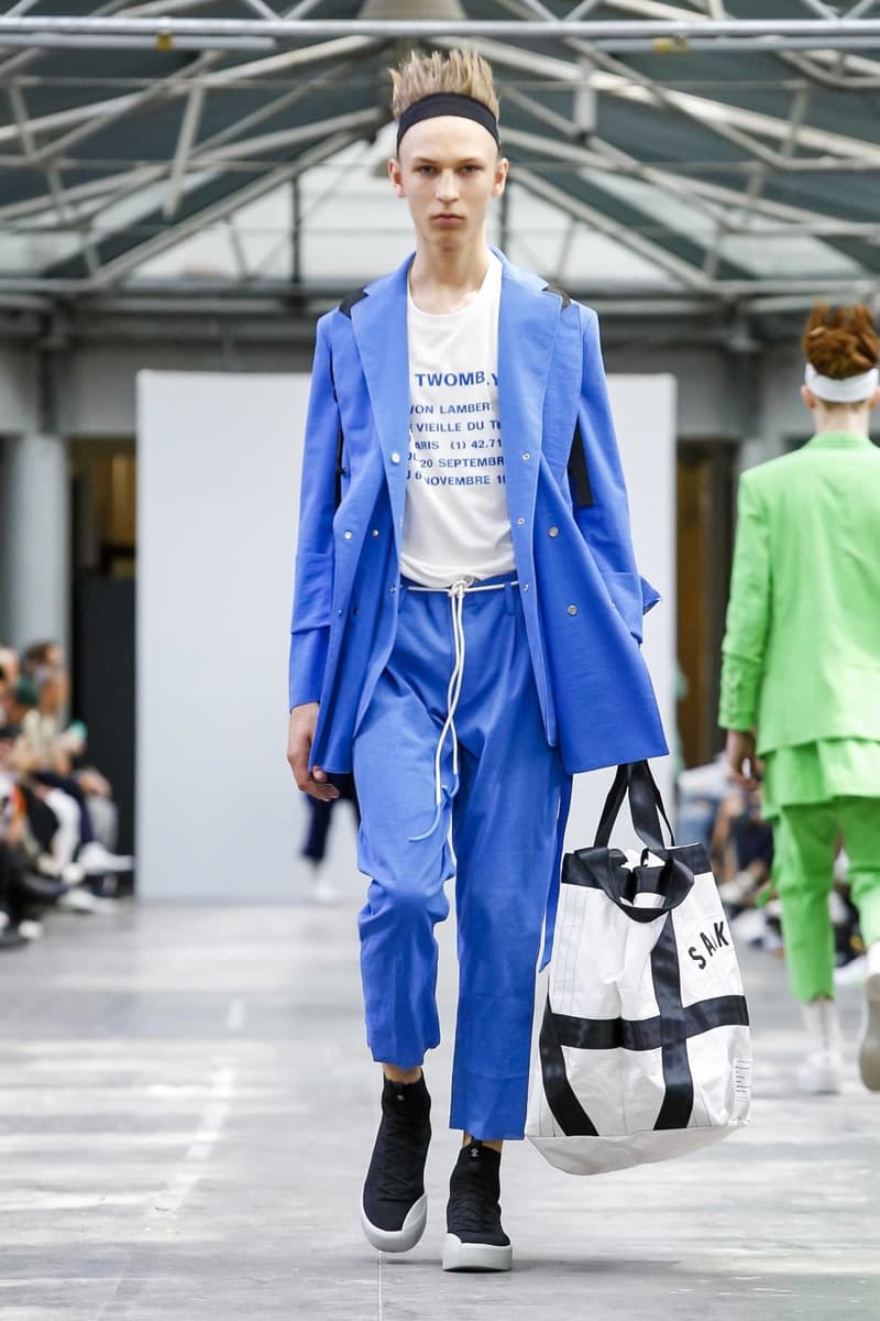 Sankuanz 2018 Spring/Summer Collection Paris Fashion Week Men's