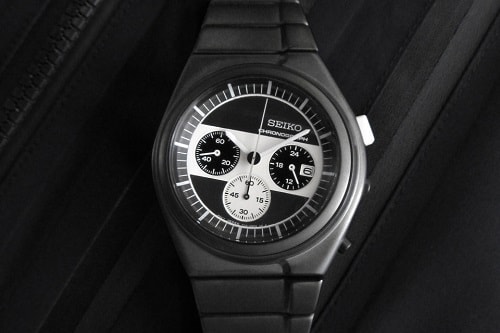 White Mountaineering & Seiko Deliver Minimalist Luxury for Riders Chronograph Watch