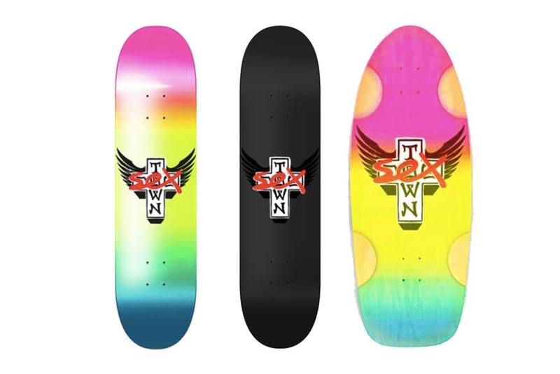 SEX Skateboards Dogtown Skates Collaboration Wes Humpston