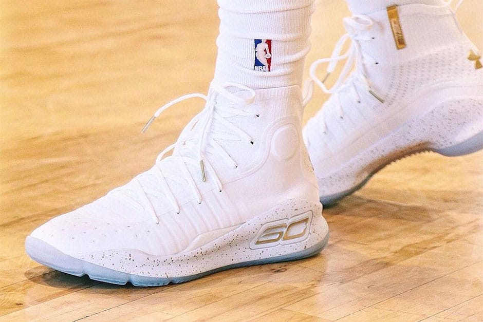Steph Curry Debuts UA Curry 4 Game 1 