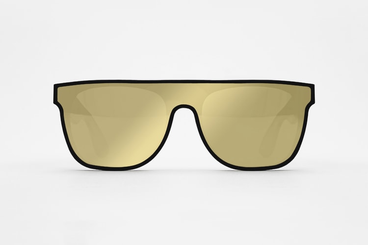 SUPER Unveils the "FORMA" Pack's Limited Edition Flat Top Gold Sunglasses