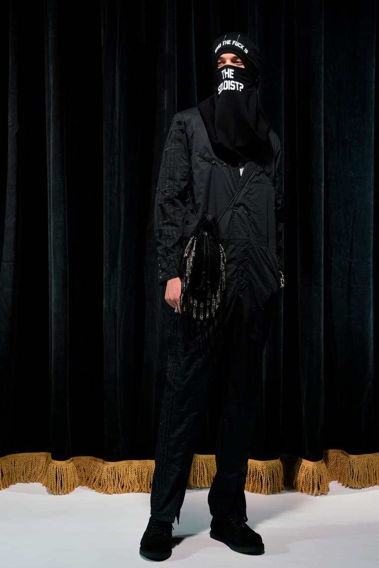 TAKAHIROMIYASHITA the SoloIst. Takahiro Miyashita Fashion Clothing Apparel Luxury Black 2018 Spring Summer Collection Paris Fashion Week Men's