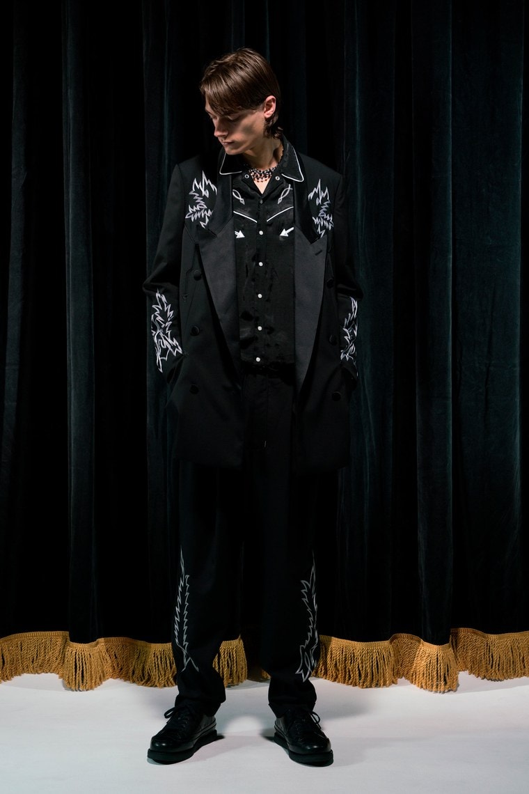 TAKAHIROMIYASHITA the SoloIst. Takahiro Miyashita Fashion Clothing Apparel Luxury Black 2018 Spring Summer Collection Paris Fashion Week Men's
