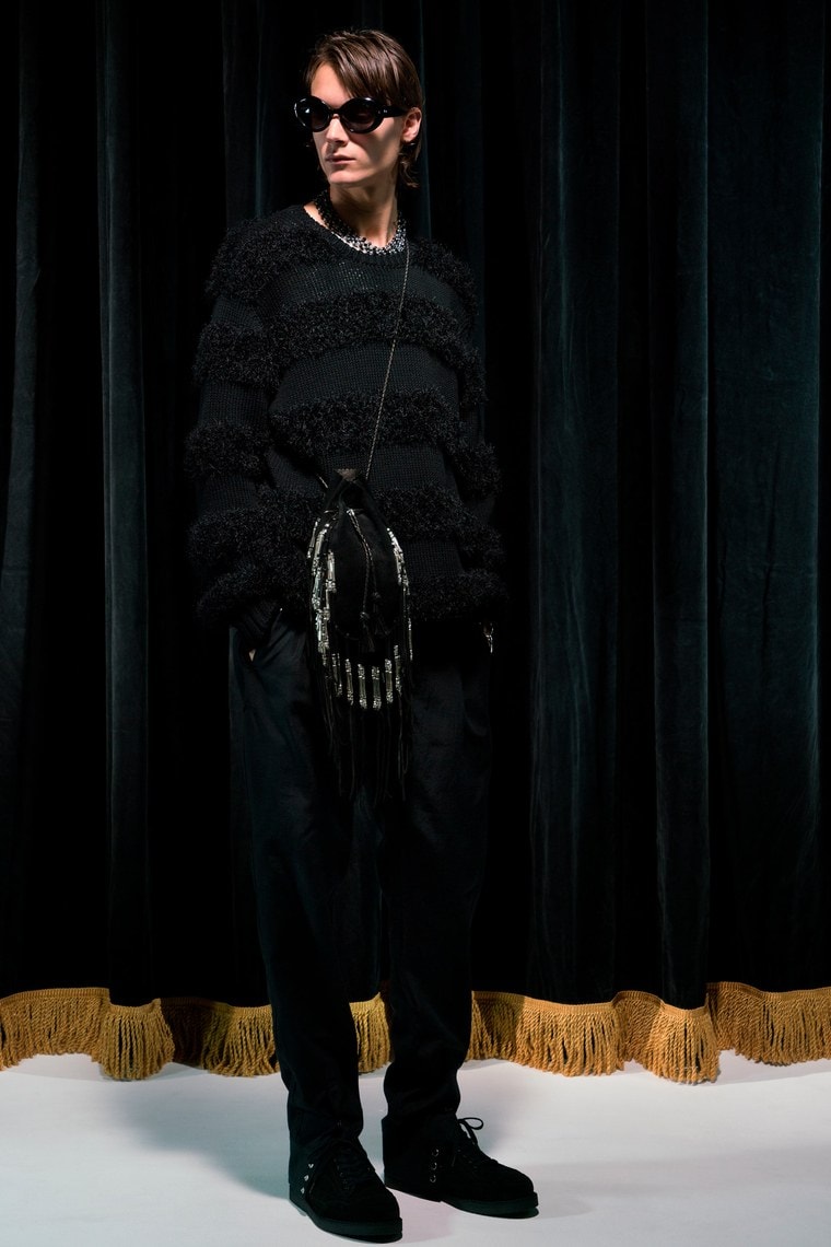 TAKAHIROMIYASHITA the SoloIst. Takahiro Miyashita Fashion Clothing Apparel Luxury Black 2018 Spring Summer Collection Paris Fashion Week Men's