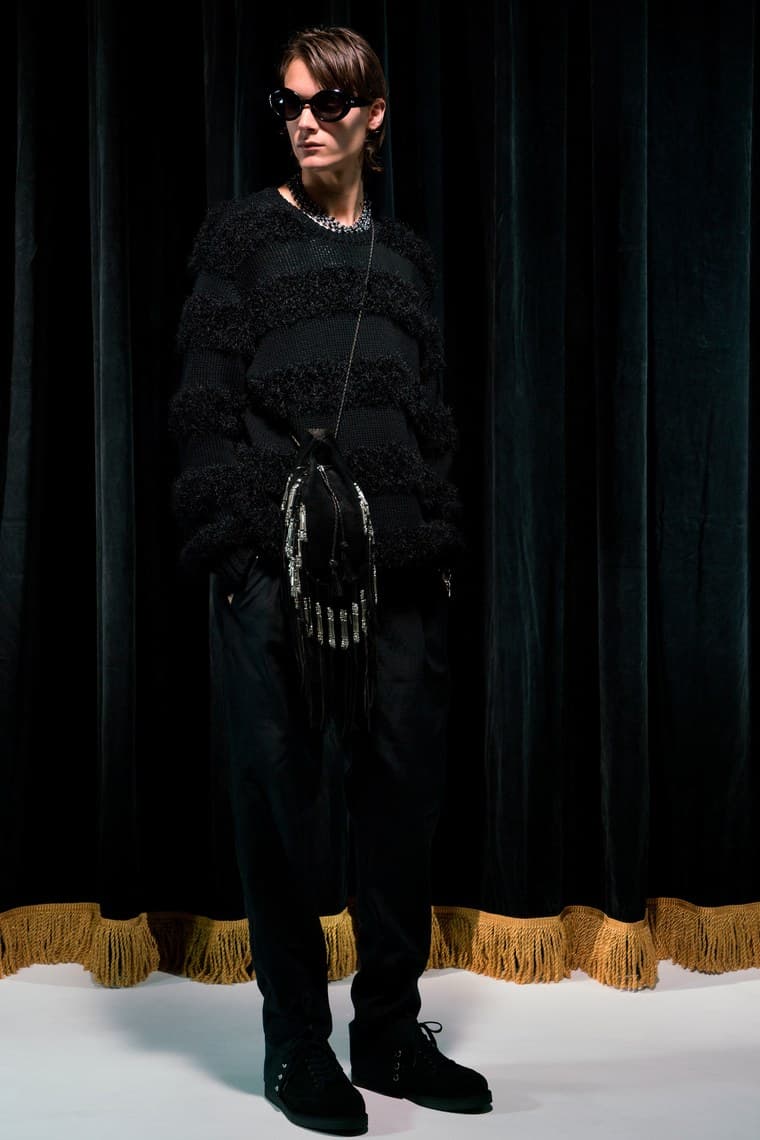 TAKAHIROMIYASHITA the SoloIst. Takahiro Miyashita Fashion Clothing Apparel Luxury Black 2018 Spring Summer Collection Paris Fashion Week Men's