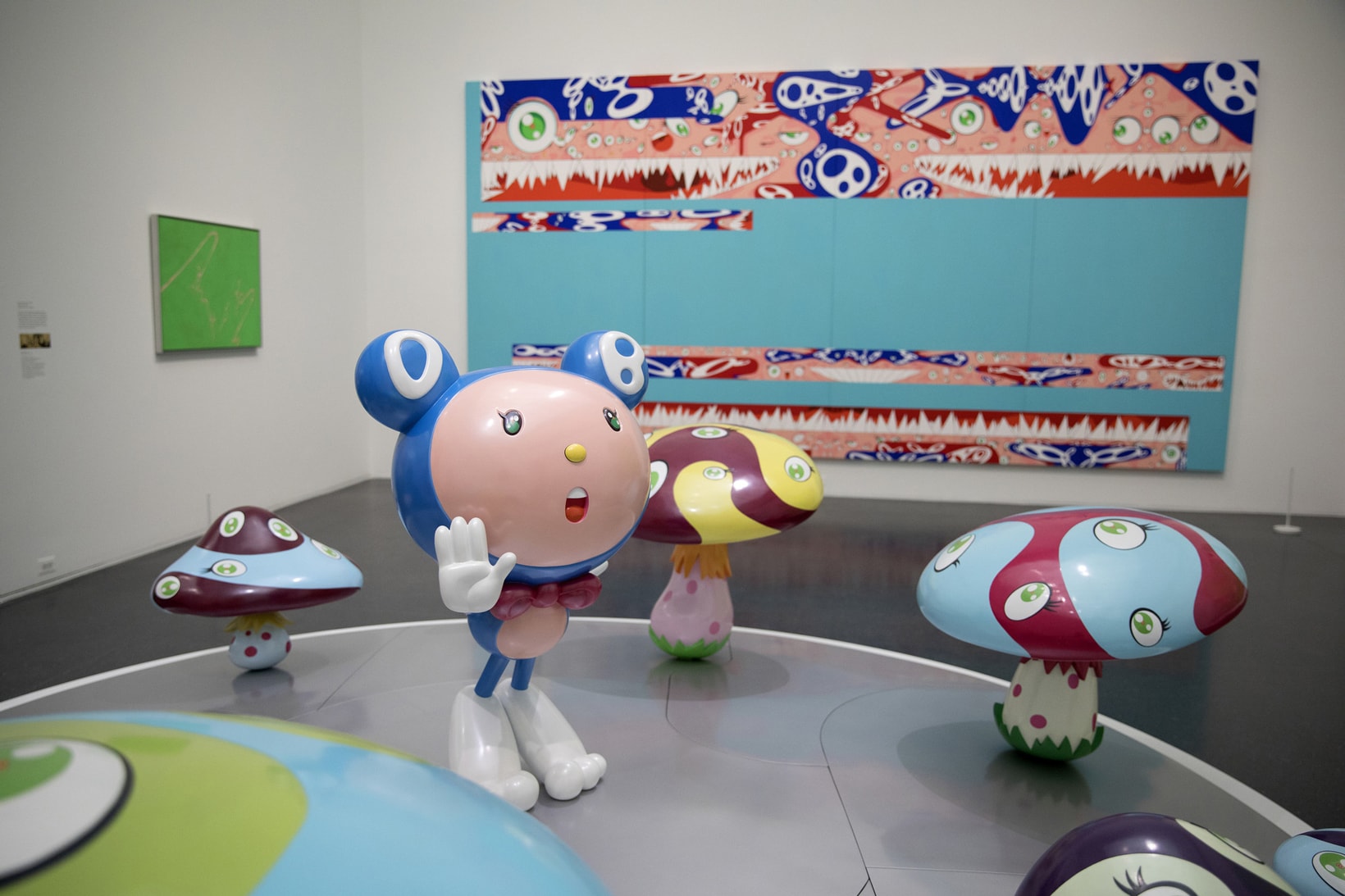 Takashi Murakami The Octopus Eats Its Own Leg MCA Chicago Exhibit